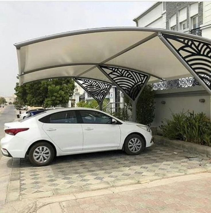 مظلات سيارات حديد الرياض